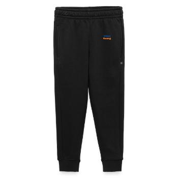 Vittori Racing Logo - Pantalon de survêtement enfant/adolescent premium - noir - Devant - AI Model Kid Male (0cm)