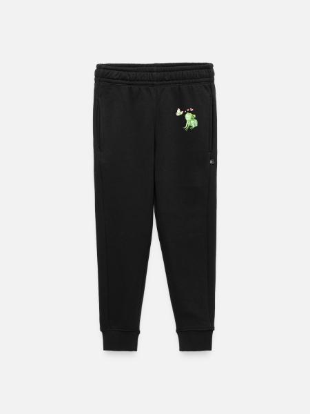 Grenouille amoureuse d’un papillon - Pantalon de survêtement enfant/adolescent premium - noir