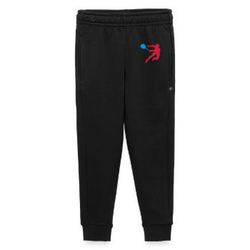 tennis - Kids’/Teens' Premium Sweatpants - black - Front - AI Model Kid Male (0cm)