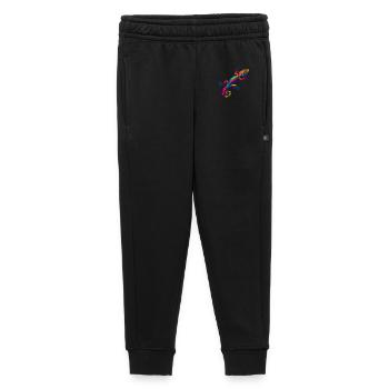 Gecko - Pantalon de survêtement enfant/adolescent premium - noir - Devant - AI Model Kid Male (0cm)