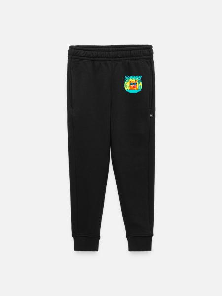 SUMMERCAT AVEC GLACE - Pantalon de survêtement enfant/adolescent premium - noir