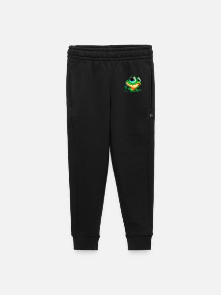 Frosch - Kinder/Teenager Premium Sweathose - Schwarz