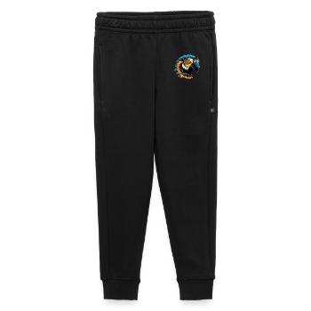 Perroquet - Pantalon de survêtement enfant/adolescent premium - noir - Devant - AI Model Kid Male (0cm)