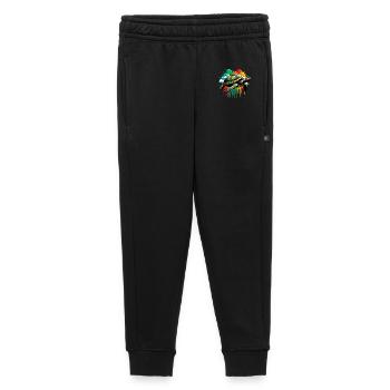 Turtle - Kids’/Teens' Premium Sweatpants - black - Front - AI Model Kid Male (0cm)