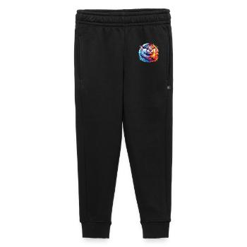 Loutre - Pantalon de survêtement enfant/adolescent premium - noir - Devant - AI Model Kid Male (0cm)