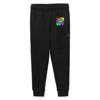 Frog - Kids’/Teens' Premium Sweatpants - black - Front - AI Model Kid Male (0cm)