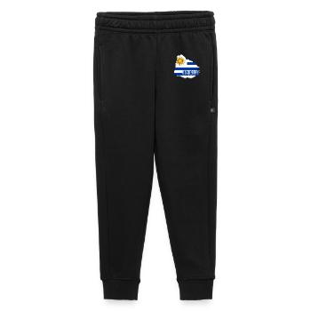 Flag of Uruguay, Uruguayan pride - Kids’/Teens' Premium Sweatpants - black - Front - AI Model Kid Male (0cm)