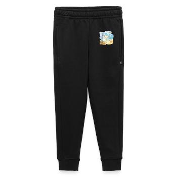 Terrain de volley-ball - Pantalon de survêtement enfant/adolescent premium - noir - Devant - AI Model Kid Male (0cm)