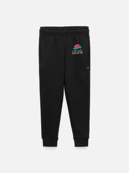 Stay Wild Retro Skate - Kinder/Teenager Premium Sweathose - Schwarz