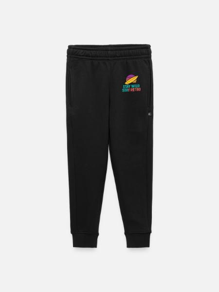 Stay Wild Stay Retro Surf - Kinder/Teenager Premium Sweathose - Schwarz