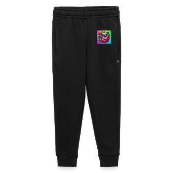 Faultier - Kinder/Teenager Premium Sweathose - Schwarz - Vorne - AI Model Kid Male (0cm)