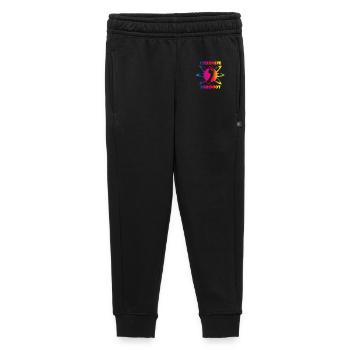 Célébrez pieds nus (iActive) - Pantalon de survêtement enfant/adolescent premium - noir - Devant - AI Model Kid Male (0cm)