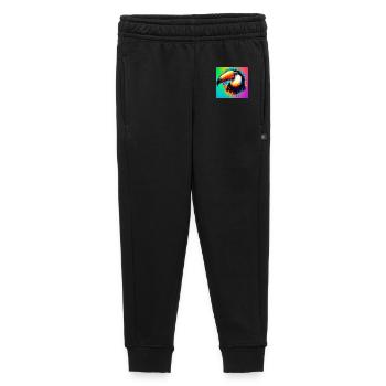 Tukan - Kinder/Teenager Premium Sweathose - Schwarz - Vorne - AI Model Kid Male (0cm)
