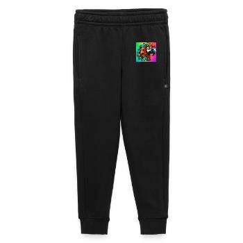 perroquet - Pantalon de survêtement enfant/adolescent premium - noir - Devant - AI Model Kid Male (0cm)