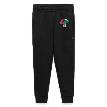 Pilz - Cooles Low-Poly-Logo - Kinder/Teenager Premium Sweathose - Schwarz - Vorne - AI Model Kid Male (0cm)