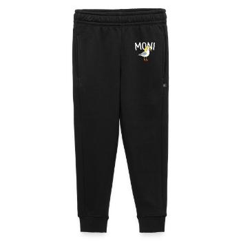 witziges Möwen Design Moni, Moin Persiflage - Kinder/Teenager Premium Sweathose - Schwarz - Vorne - AI Model Kid Male (0cm)