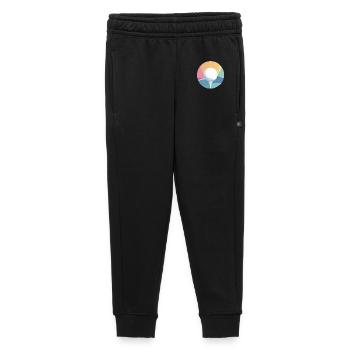 Balle de golf dans un motif discret de golf coloré coloré - Pantalon de survêtement enfant/adolescent premium - noir - Devant - AI Model Kid Male (0cm)