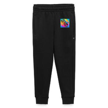 dinosaur - Kids’/Teens' Premium Sweatpants - black - Front - AI Model Kid Male (0cm)