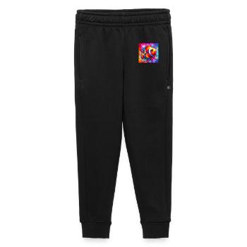 Poisson-clown - Pantalon de survêtement enfant/adolescent premium - noir - Devant - AI Model Kid Male (0cm)