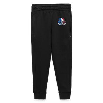 France Eiffel Tower T-Shirt - Monuments Paris - Kids’/Teens' Premium Sweatpants - black - Front - AI Model Kid Male (0cm)