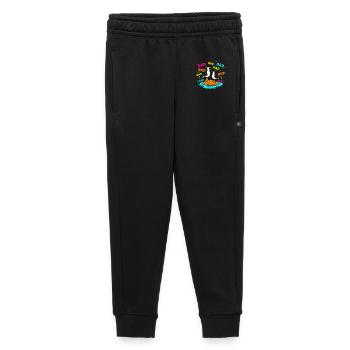 Dad Dad Dad - Funny Seagulls Kids - Kids’/Teens' Premium Sweatpants - black - Front - AI Model Kid Male (0cm)