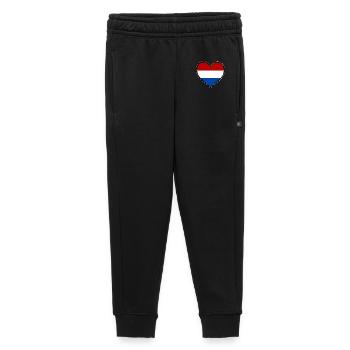 Drapeau du Cœur des Pays-Bas - Pantalon de survêtement enfant/adolescent premium - noir - Devant - AI Model Kid Male (0cm)