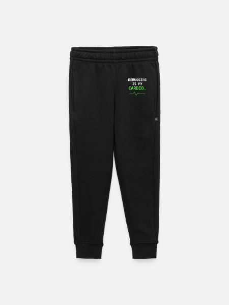 Debugging Is My Cardio IT Humor Gift - Kids’/Teens' Premium Sweatpants - black