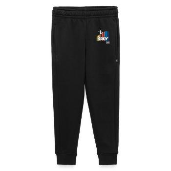 Code de surf (sombre) - Pantalon de survêtement enfant/adolescent premium - noir - Devant - AI Model Kid Male (0cm)