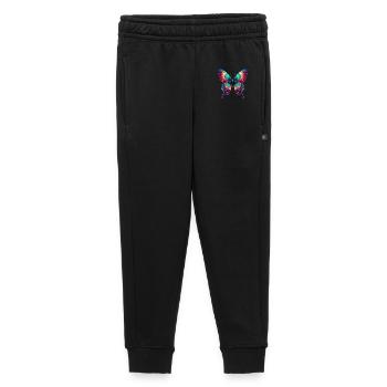 Papillon - Pantalon de survêtement enfant/adolescent premium - noir - Devant - AI Model Kid Male (0cm)