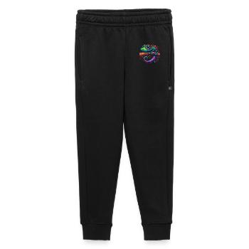 Gecko - Pantalon de survêtement enfant/adolescent premium - noir - Devant - AI Model Kid Male (0cm)
