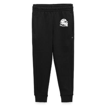 Snowboarder Sketch - Kids’/Teens' Premium Sweatpants - black - Front - AI Model Kid Male (0cm)