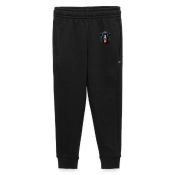 Famille rebelle, le mouton noir fait la langue - Pantalon de survêtement enfant/adolescent premium - noir - Devant - AI Model Kid Male (0cm)