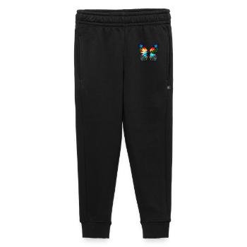 Papillon - Pantalon de survêtement enfant/adolescent premium - noir - Devant - AI Model Kid Male (0cm)