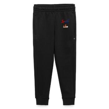 Lugano T-shirt for sailing fans - Kids’/Teens' Premium Sweatpants - black - Front - AI Model Kid Male (0cm)