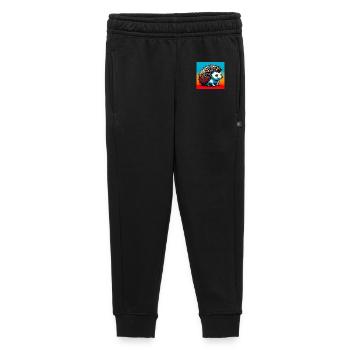 hérisson - Pantalon de survêtement enfant/adolescent premium - noir - Devant - AI Model Kid Male (0cm)