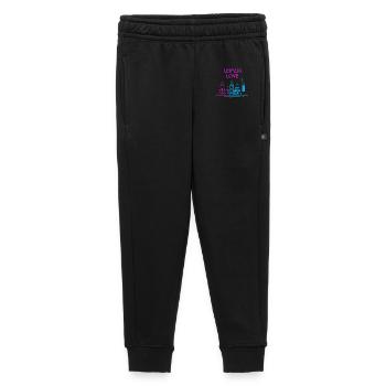 Leipzig Amour Skyline Silhouette Ville Ville - Pantalon de survêtement enfant/adolescent premium - noir - Devant - AI Model Kid Male (0cm)