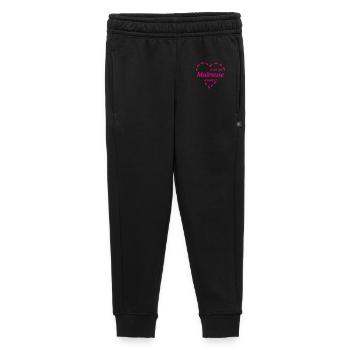 Maîtresse d'enfer Cœur Rose Pointillé - Pantalon de survêtement enfant/adolescent premium - noir - Devant - AI Model Kid Male (0cm)