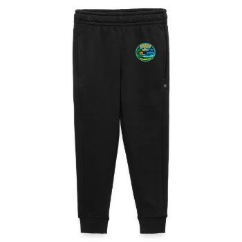 Sun-Beach-Surf - Kids’/Teens' Premium Sweatpants - black - Front - AI Model Kid Male (0cm)