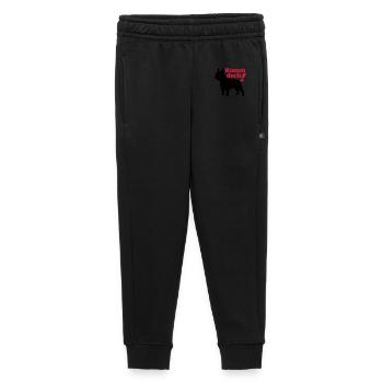 Französische Bulldogge , French Bulldog ,Komm.(25) - Kinder/Teenager Premium Sweathose - Schwarz - Vorne - AI Model Kid Male (0cm)