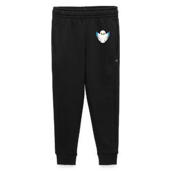 Oiseau Halloween Fantôme - Pantalon de survêtement enfant/adolescent premium - noir - Devant - AI Model Kid Male (0cm)
