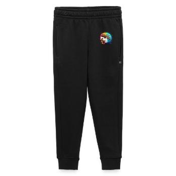 Hedgehog - Kids’/Teens' Premium Sweatpants - black - Front - AI Model Kid Male (0cm)