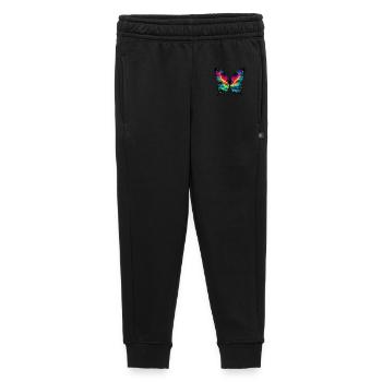 Butterfly - Kids’/Teens' Premium Sweatpants - black - Front - AI Model Kid Male (0cm)