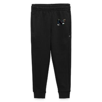 Eagle - Kids’/Teens' Premium Sweatpants - black - Front - AI Model Kid Male (0cm)