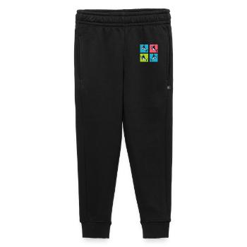 Espadon - Pantalon de survêtement enfant/adolescent premium - noir - Devant - AI Model Kid Male (0cm)