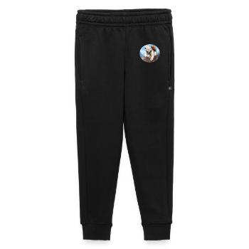 Ours polaire Randonnée / Alpiniste Ours polaire - Pantalon de survêtement enfant/adolescent premium - noir - Devant - AI Model Kid Male (0cm)
