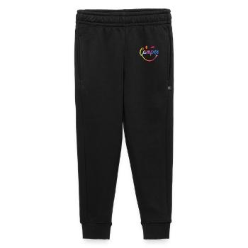 Bunter Camper Smiley Logo - Kinder/Teenager Premium Sweathose - Schwarz - Vorne - AI Model Kid Male (0cm)