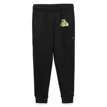 4e anniversaire Dinosaure Arc-en-ciel mignon mignon - Pantalon de survêtement enfant/adolescent premium - noir - Devant - AI Model Kid Male (0cm)