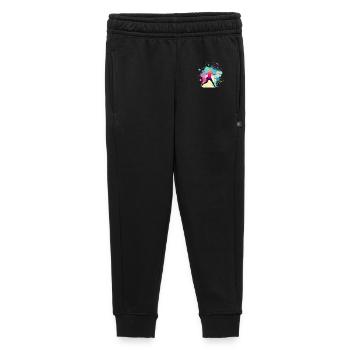 Tennis, Tennis Player Woman, Tennis Graphic - Kids’/Teens' Premium Sweatpants - black - Front - AI Model Kid Male (0cm)