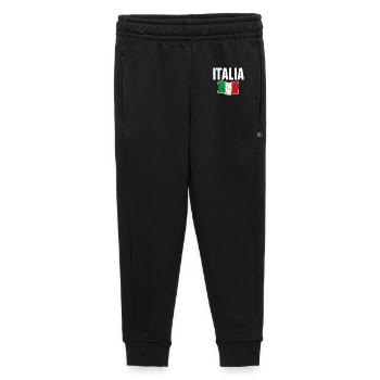 Italia Flagge Souvenir Design - Kinder/Teenager Premium Sweathose - Schwarz - Vorne - AI Model Kid Male (0cm)