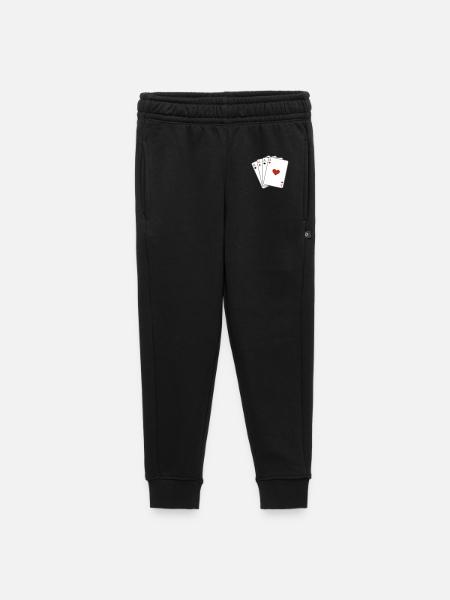 carré d'as - Kinder/Teenager Premium Sweathose - Schwarz